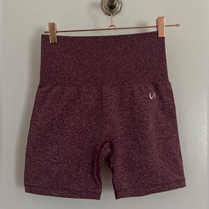 LF Women's Burgundy Bike Shorts